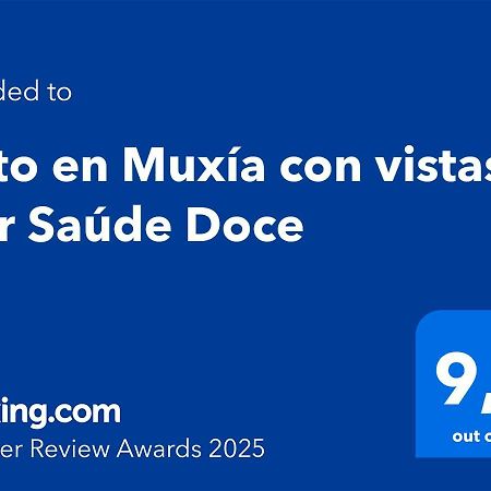 Apto En Muxia Con Vistas Al Mar Saude Doce 外观 照片